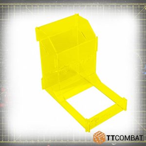 TTCombat   Dice Accessories Deluxe Dice Tower (Yellow) - TTSCW-HBA-002-yellow -