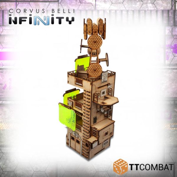 TTCombat   Infinity Terrain (TTCombat) Comms Tower - TTSCW-SFU-076 - 5060570135378