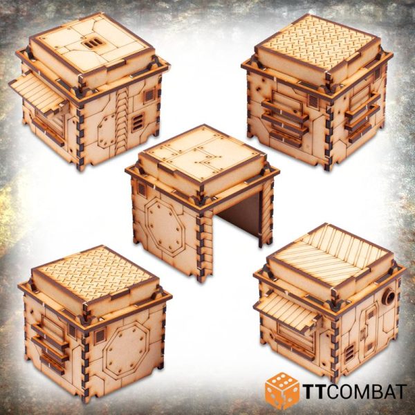 TTCombat   Industrial Hive (28-32mm) Sector 2 - Slum Blocks - TTSCW-INH-062 - 5060880910153