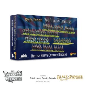 Warlord Games Black Powder Epic Battles  Black Powder Epic Battles Black Powder Epic Battles: Waterloo - British Heavy Cavalry Brigade - 312001003 -