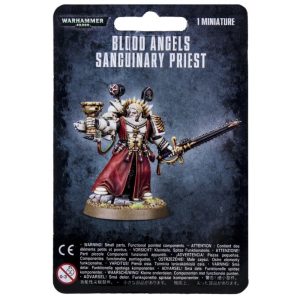 Games Workshop Warhammer 40,000  Blood Angels Blood Angels Sanguinary Priest - 99070101068 - 5011921143146
