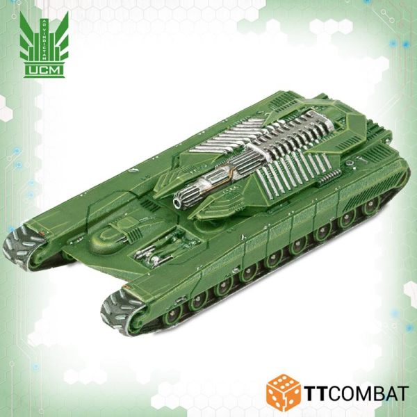 TTCombat Dropzone Commander  UCM Land Vehicles Scimitar Heavy Tanks - TTDZR-UCM-026 - 5060880912591