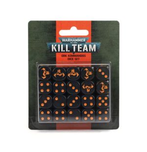 Games Workshop Kill Team  D6 Kill Team: Ork Kommandos Dice Set - 99220103006 - 5011921169511