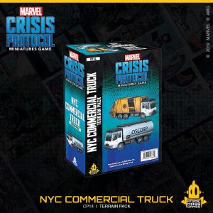 Atomic Mass Marvel Crisis Protocol  Marvel: Crisis Protocol Marvel Crisis Protocol: NYC Commercial Truck Terrain Pack - CP14 - 841333108649