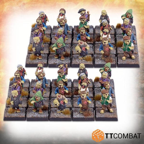 TTCombat   TTCombat Miniatures Undead Halfling Army - TTFHX-HUD-002 - 5060570139949
