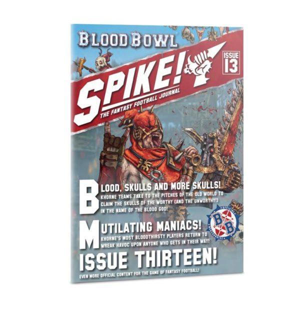 Games Workshop Blood Bowl  Blood Bowl Blood Bowl Spike! Journal Issue 13 - 60040999019 - 9781788269766