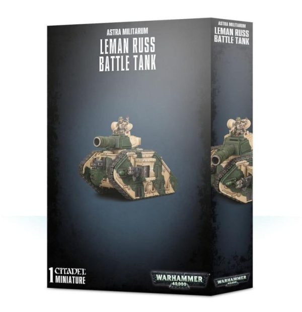 Games Workshop Warhammer 40,000  Astra Militarum Astra Militarum Leman Russ Battle Tank - 99120105081 - 5011921113798