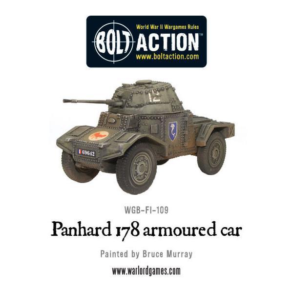 Warlord Games Bolt Action  France (BA) Panhard 178 Armoured Car - 402415501 -