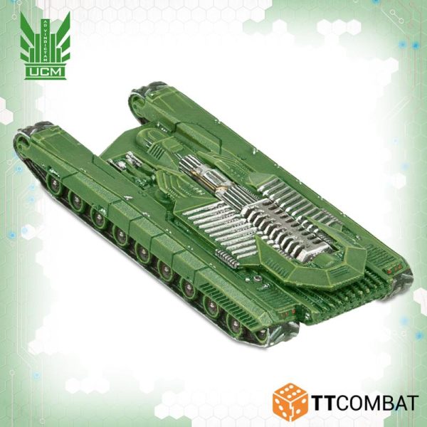 TTCombat Dropzone Commander  UCM Land Vehicles Scimitar Heavy Tanks - TTDZR-UCM-026 - 5060880912591