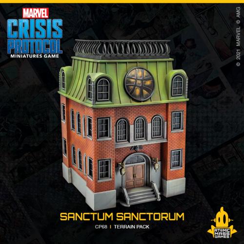 Atomic Mass Marvel Crisis Protocol  Marvel: Crisis Protocol Marvel Crisis Protocol: Sanctum Sanctorum Terrain Pack - CP68 - 841333112516