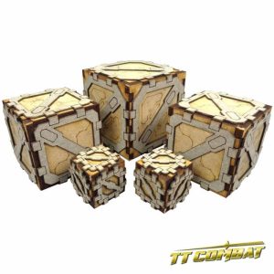 TTCombat   Sci Fi Scenics (28-32mm) Small Crates(5) - SFU009 - 5060504041997