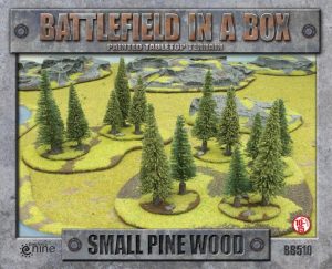 Gale Force Nine   Battlefield in a Box Battlefield in a Box: Small Pine Wood - BB510 - 9420020213074