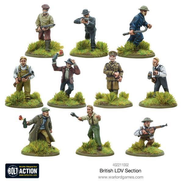 Warlord Games Bolt Action  Great Britain (BA) British LDV Section - 402211002 - 5060393706144