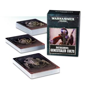 Games Workshop Warhammer 40,000  Genestealer Cults Datacards: Genestealer Cults (old) - 60220117002 - 5011921109821