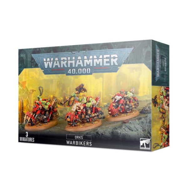 Games Workshop Warhammer 40,000  Orks Ork Warbiker Mob - 99120103096 - 5011921157020