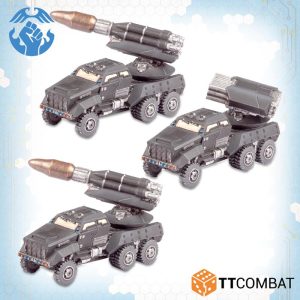 TTCombat Dropzone Commander  Resistance Land Vehicles Kalium Storm Artillery Wagons - TTDZR-RES-033 - 5060880911402