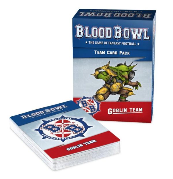 Games Workshop Blood Bowl  Blood Bowl Blood Bowl: Goblin Team Card Pack (2021) - 60050909003 - 5011921159079