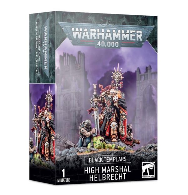 Games Workshop Warhammer 40,000  Black Templars High Marshal Helbrecht - 99120101363 - 5011921155668
