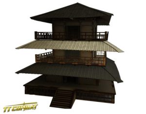 TTCombat   Eastern Empire (28-32mm) Pagoda Extension - TTSCW-EES-007 - 5060504043014