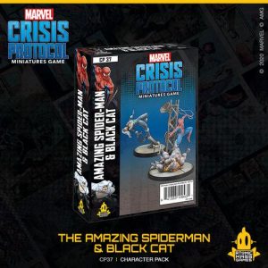 Atomic Mass Marvel Crisis Protocol  Marvel: Crisis Protocol Marvel Crisis Protocol: Amazing Spider-Man & Black Cat - CP37 - 841333109431