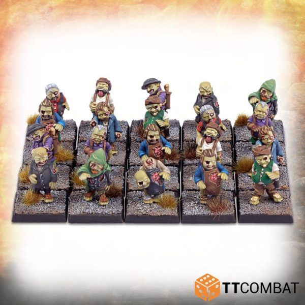 TTCombat   TTCombat Miniatures Halfling Zombies - TTFHR-HUD-006 - 5060850172536