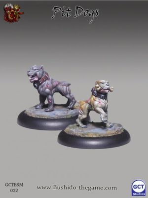 GCT Studios Bushido  Silvermoon Syndicate Pit Dogs - GCTBSM022 - 654469516161