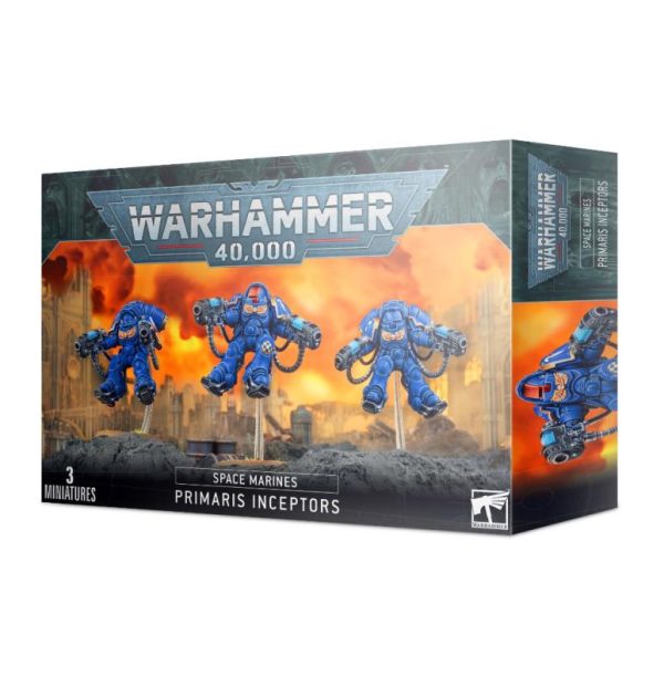 Games Workshop Warhammer 40,000  Space Marines Space Marines Primaris Inceptors - 99120101312 - 5011921142415