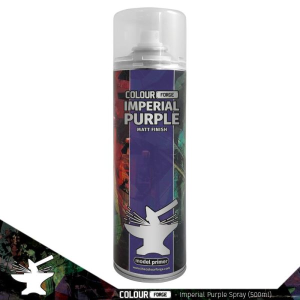 The Colour Forge   Spray Paint Colour Forge Imperial Purple Spray (500ml) - TCF-SPR-024 - 5060843101376