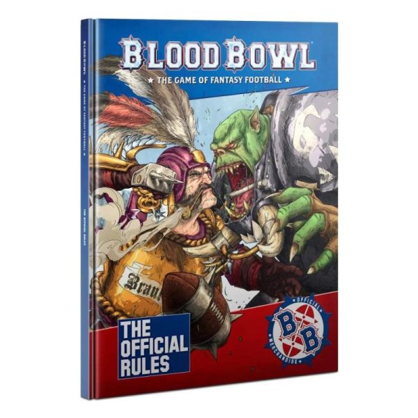 Games Workshop Blood Bowl  Blood Bowl Blood Bowl: The Official Rules - 60040999021 - 9781788269582