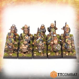 TTCombat   TTCombat Miniatures Halfling Spearmen - TTFHR-HLF-003 - 5060570139314
