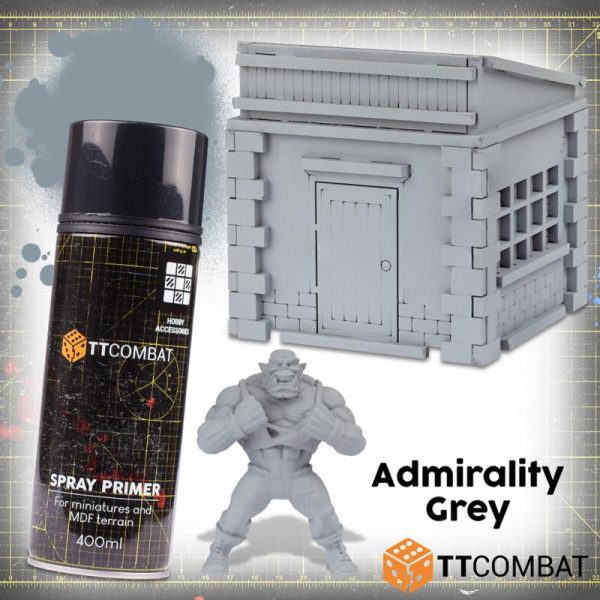 TTCombat   Spray Paint Admirality Grey Spray Paint - TTHS-040 -