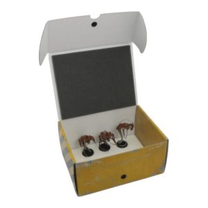 Safe and Sound   Safe and Sound Cases Half-size Medium Box for magnetically-based miniatures - SAFE-HSM-MAG03 - 5907459695113