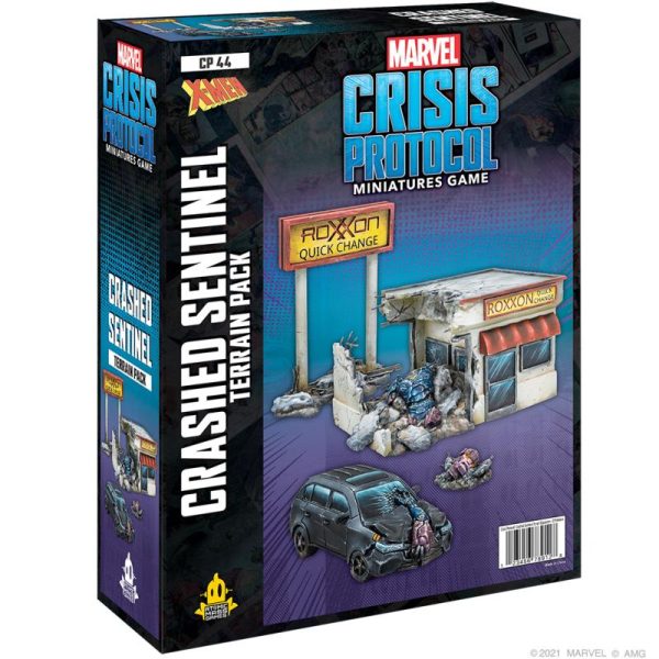 Atomic Mass Marvel Crisis Protocol  Marvel: Crisis Protocol Marvel Crisis Protocol: Crashed Sentinel Terrain Expansion - CP44 - 841333116255