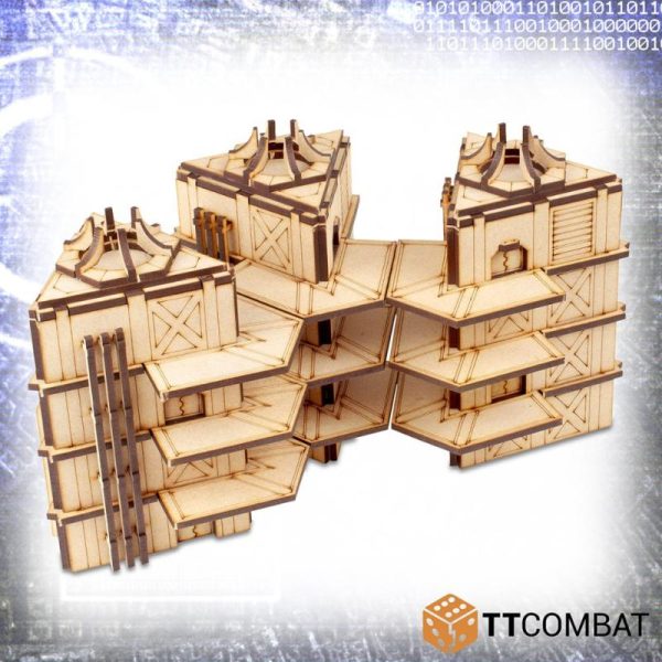 TTCombat   Sci Fi (15mm) Tri Platforms - TTSCW-SFX-069 - 5060880912966