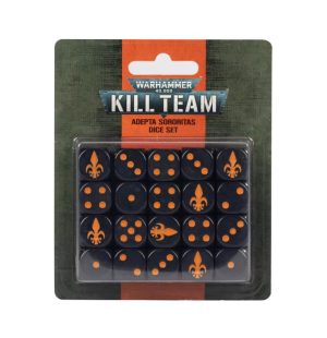 Games Workshop Kill Team  Adepta Sororitas Kill Team: Adepta Sororitas Dice Set - 99220108007 - 5011921165667