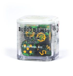 Games Workshop Blood Bowl  Blood Bowl Blood Bowl: Goblin Team Dice Pack - 99220909007 - 5011921165643