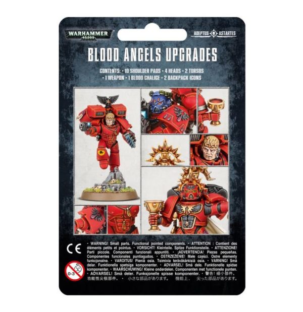 Games Workshop Warhammer 40,000  Blood Angels Blood Angels Upgrade Pack - 99070101069 - 5011921152810