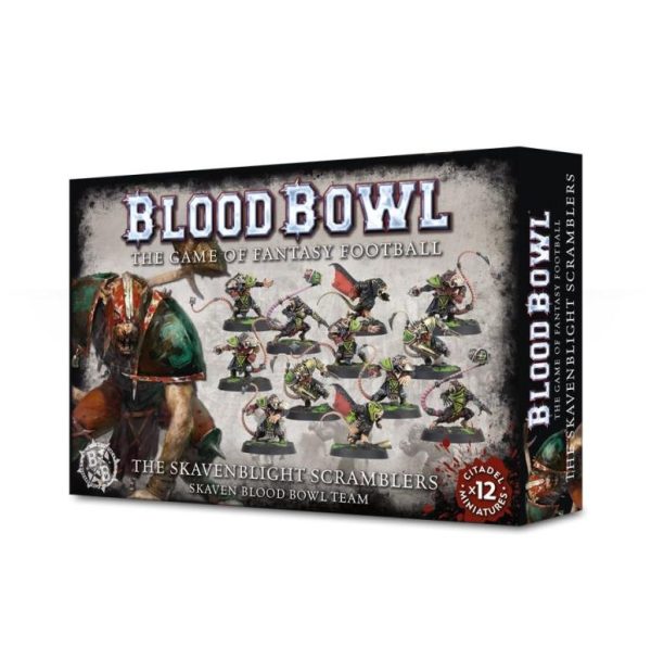 Games Workshop Blood Bowl  Blood Bowl Blood Bowl: Skavenblight Scramblers - 99120906002 - 5011921146239
