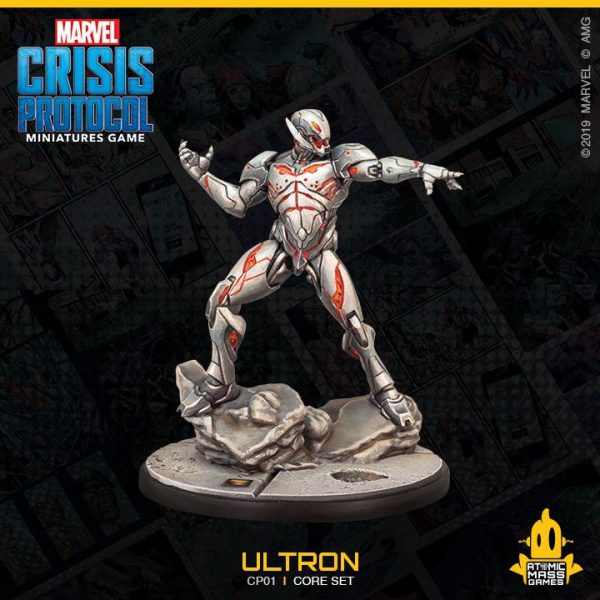 Atomic Mass Marvel Crisis Protocol  Marvel: Crisis Protocol Marvel Crisis Protocol: Core Set - CP01 - 841333108670