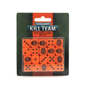 Games Workshop Kill Team  Kill Team Kill Team: Death Korps of Krieg Dice Set - 99220105001 - 5011921169528