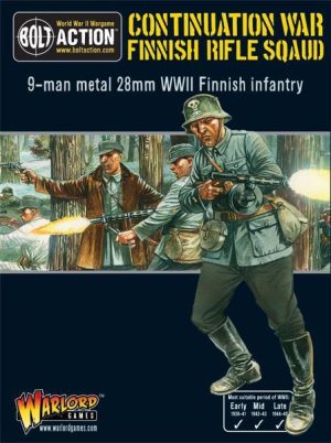 Warlord Games Bolt Action  Finland (BA) Finnish Rifle Squad - WGB-FN-02 - 5060393703204
