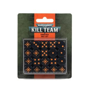Games Workshop Kill Team  D6 Kill Team: Chaotica Dice Set - 99220199090 - 5011921162345