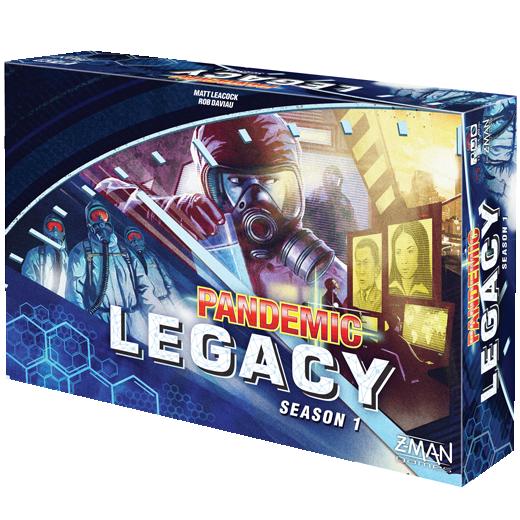 Z-Man Games Pandemic  Pandemic Pandemic Legacy: Season 1 (Blue Edition) - ZMG71170 - 681706711706