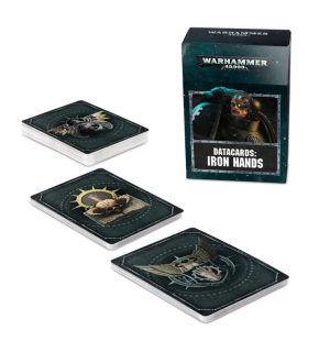 Games Workshop Warhammer 40,000  Iron Hands Datacards: Iron Hands - 60220101018 - 5011921126002