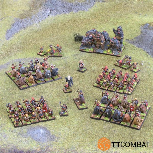 TTCombat   TTCombat Miniatures Halfling Shield Maiden Army - TTFHX-HSM-001 - 5060570138911