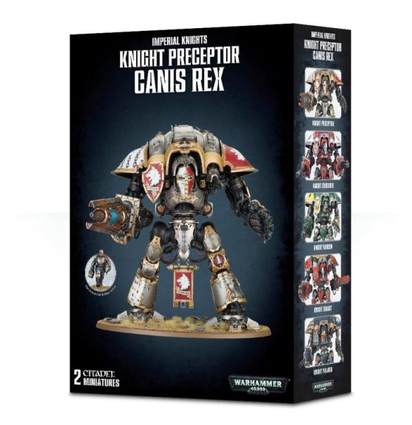 Games Workshop Warhammer 40,000  Imperial Knights Knight Preceptor Canis Rex - 99120108017 - 5011921095698