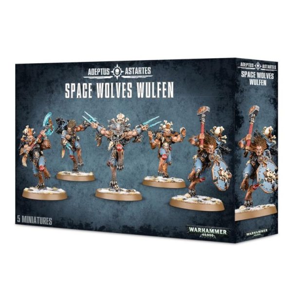 Games Workshop Warhammer 40,000  Space Wolves Space Wolves Wulfen - 99120101349 - 5011921149216