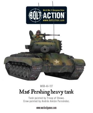 Warlord Games Bolt Action  United States of America (BA) M26 Pershing Heavy Tank - WGB-AI-127 - 5060200848623