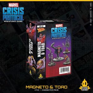 Atomic Mass Marvel Crisis Protocol  Marvel: Crisis Protocol Marvel Crisis Protocol: Magneto and Toad - CP42 - 841333112929