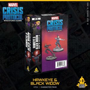 Atomic Mass Marvel Crisis Protocol  Marvel: Crisis Protocol Marvel Crisis Protocol: Hawkeye & Black Widow - CP24 - 841333108885